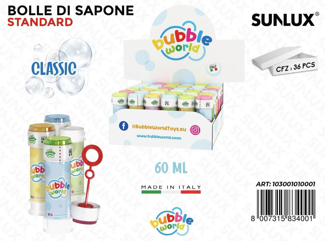BOLLE DI SAPONE CLASSIC 60ML