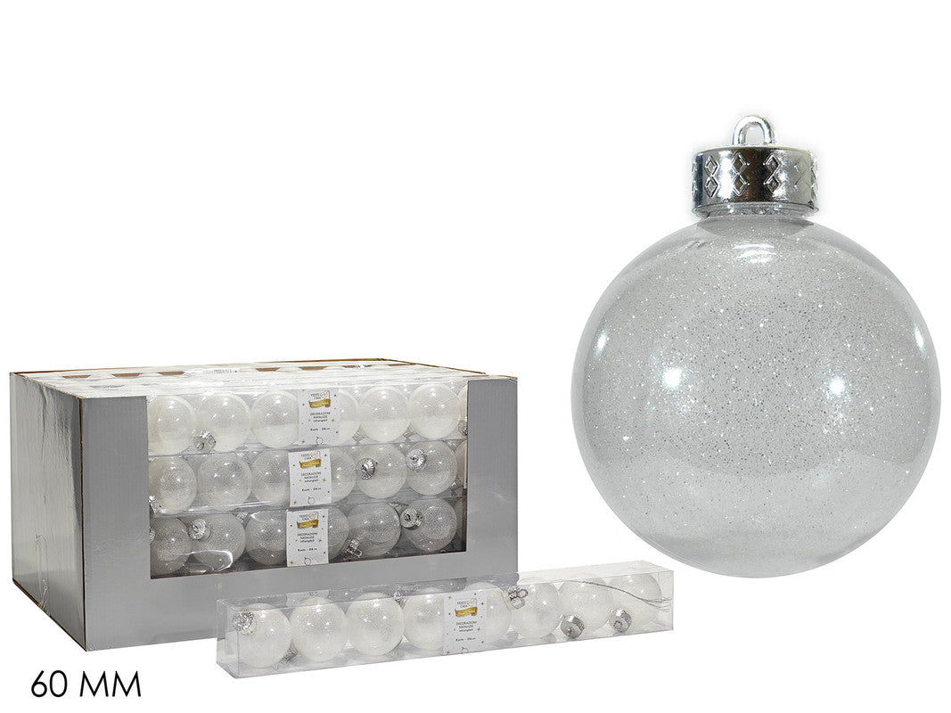 SET 8 PALLE 60 MM BIANCHE MIX