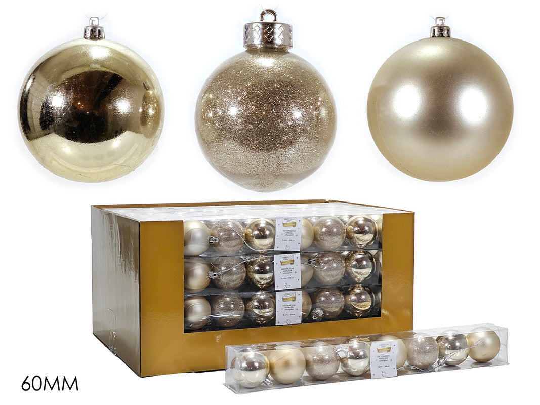 SET 8 PALLE 60 MM CHAMP. MIX