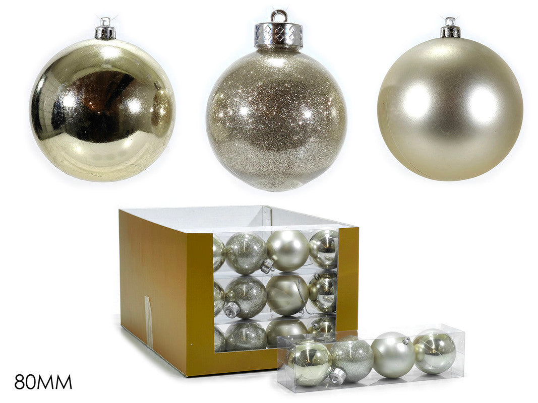 SET 4 PALLE 80 MM CHAMP. MIX