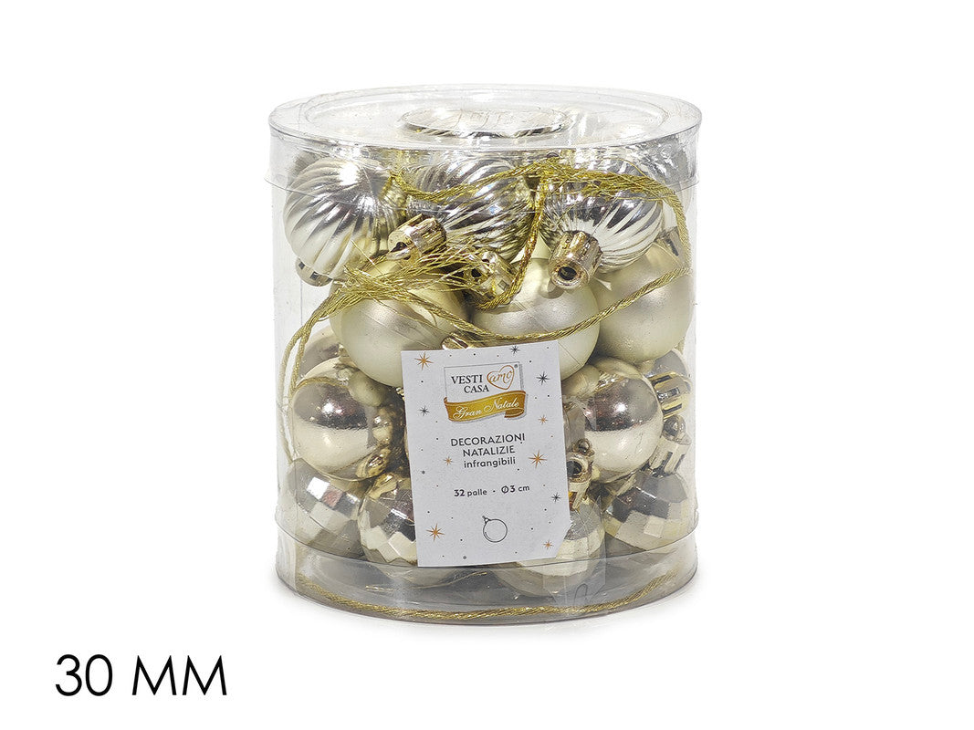 SET 32 PALLE 30MM CHAMP. MIX