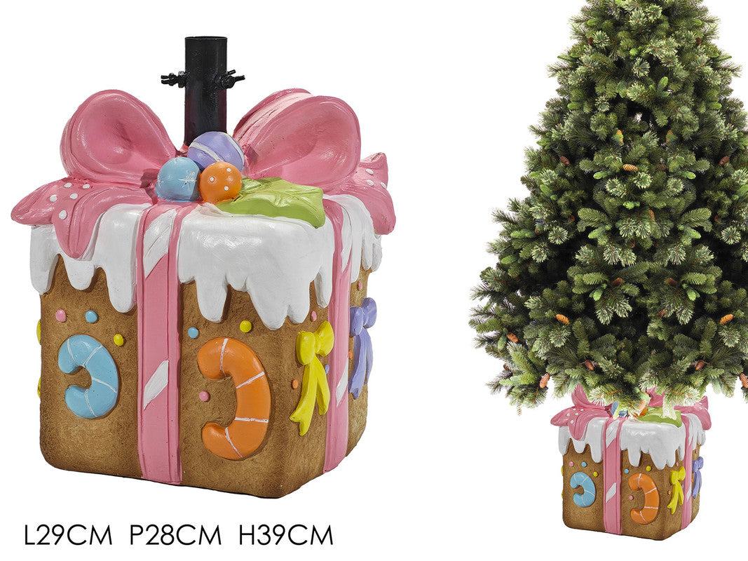 BASE ALBERO PACCO CANDY 29X28X39 CM