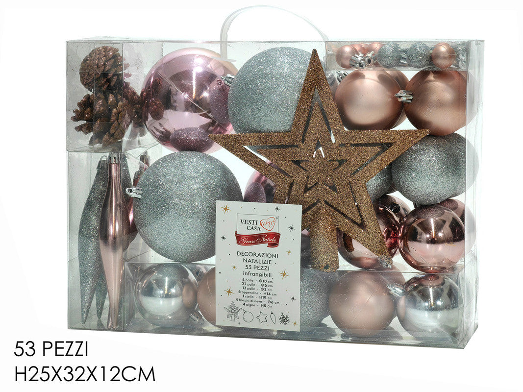 SET 53PZ DEC. NAT. SILVER/ROSA