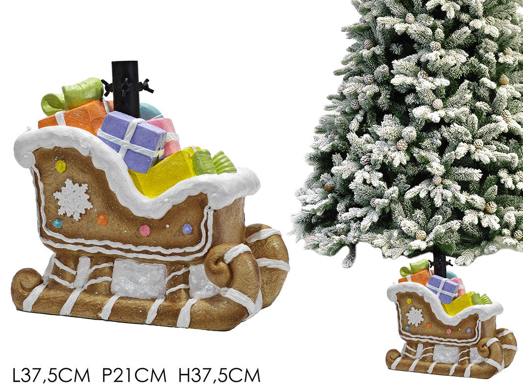 BASE ALBERO SLITTA 37.5X37.5CM CANDY