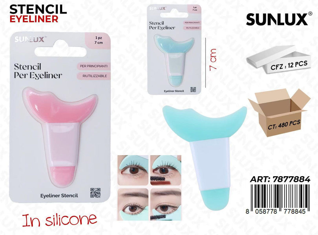 STENCIL PER EYELINER SILICONE 7CM