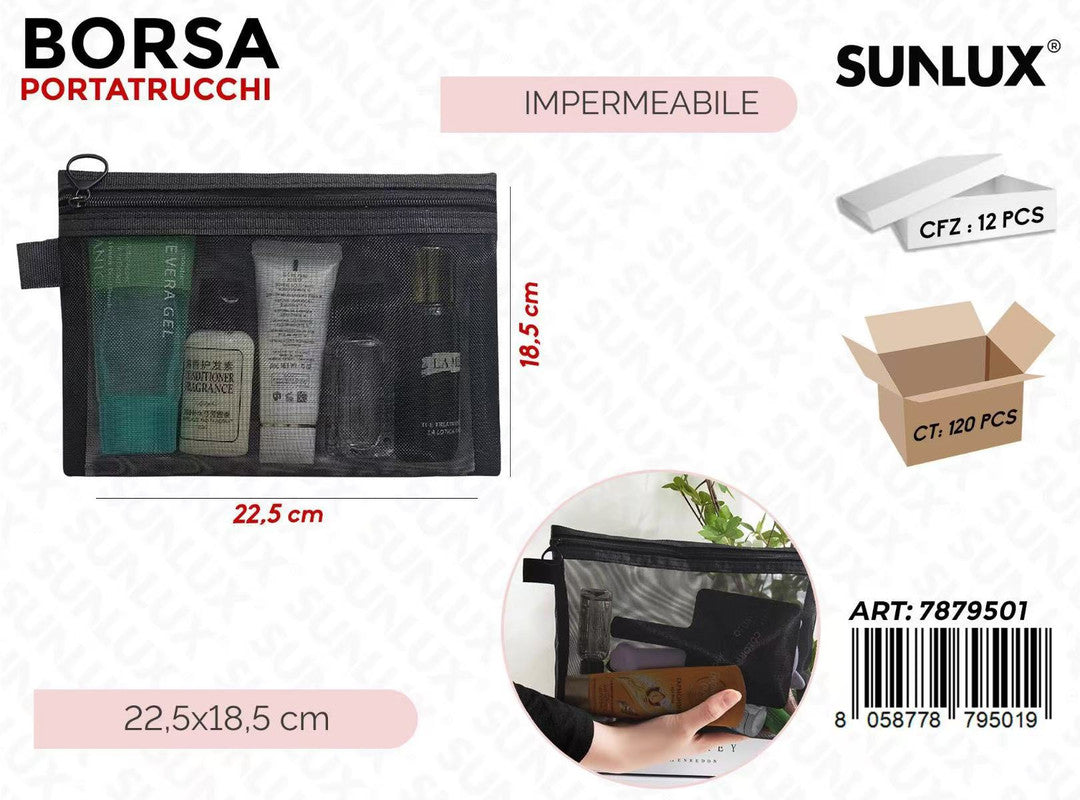 BORSA TRUCCO IMPERM. 22.5*18.5CM