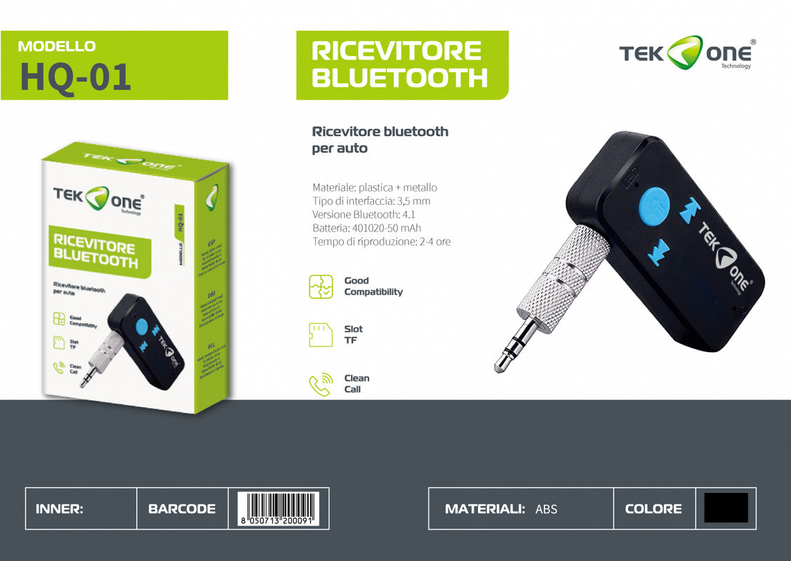 RICEVITORE BLUETOOTH PER AUTO