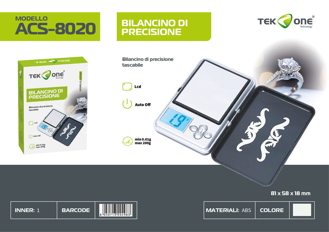 MINI BILANCIA DA PRECISIONE PER ORAFO