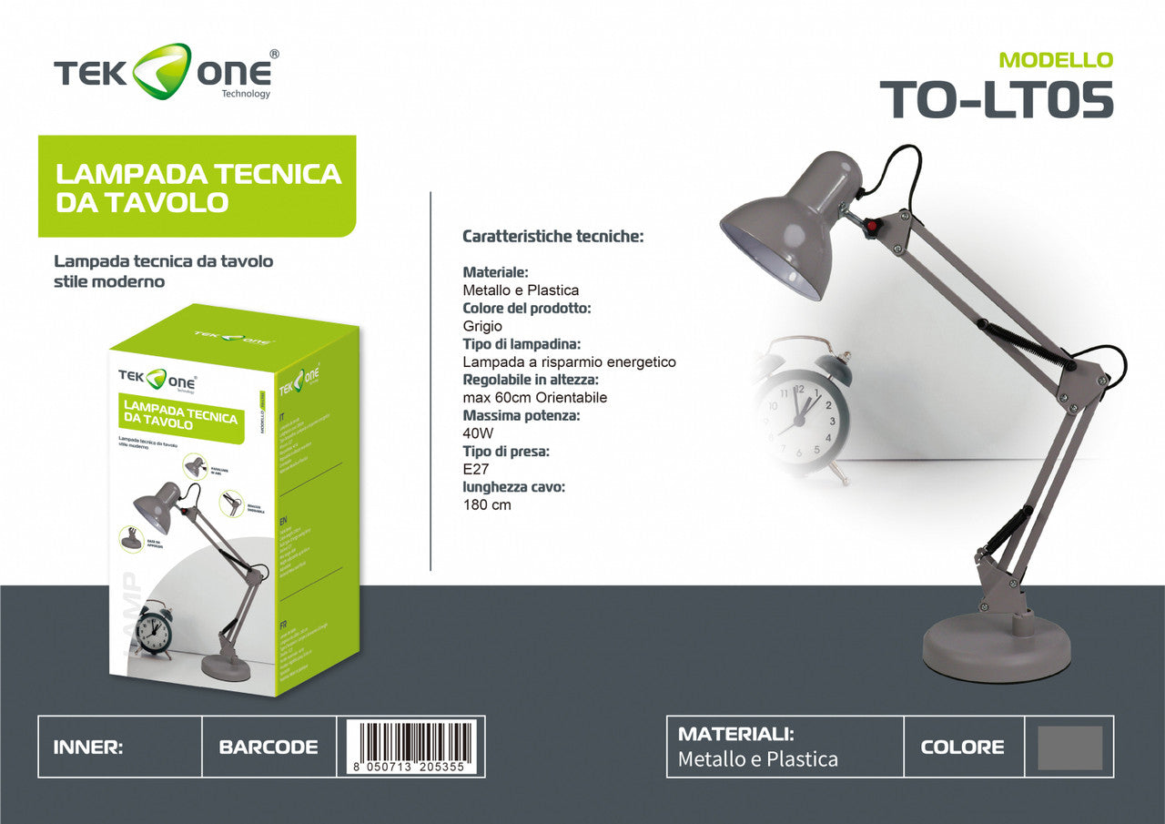 LAMPADA TECNICA DA TAVOLO