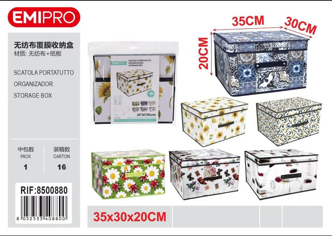 Emi SCATOLA PORTATUTTO 35*30*20CM
