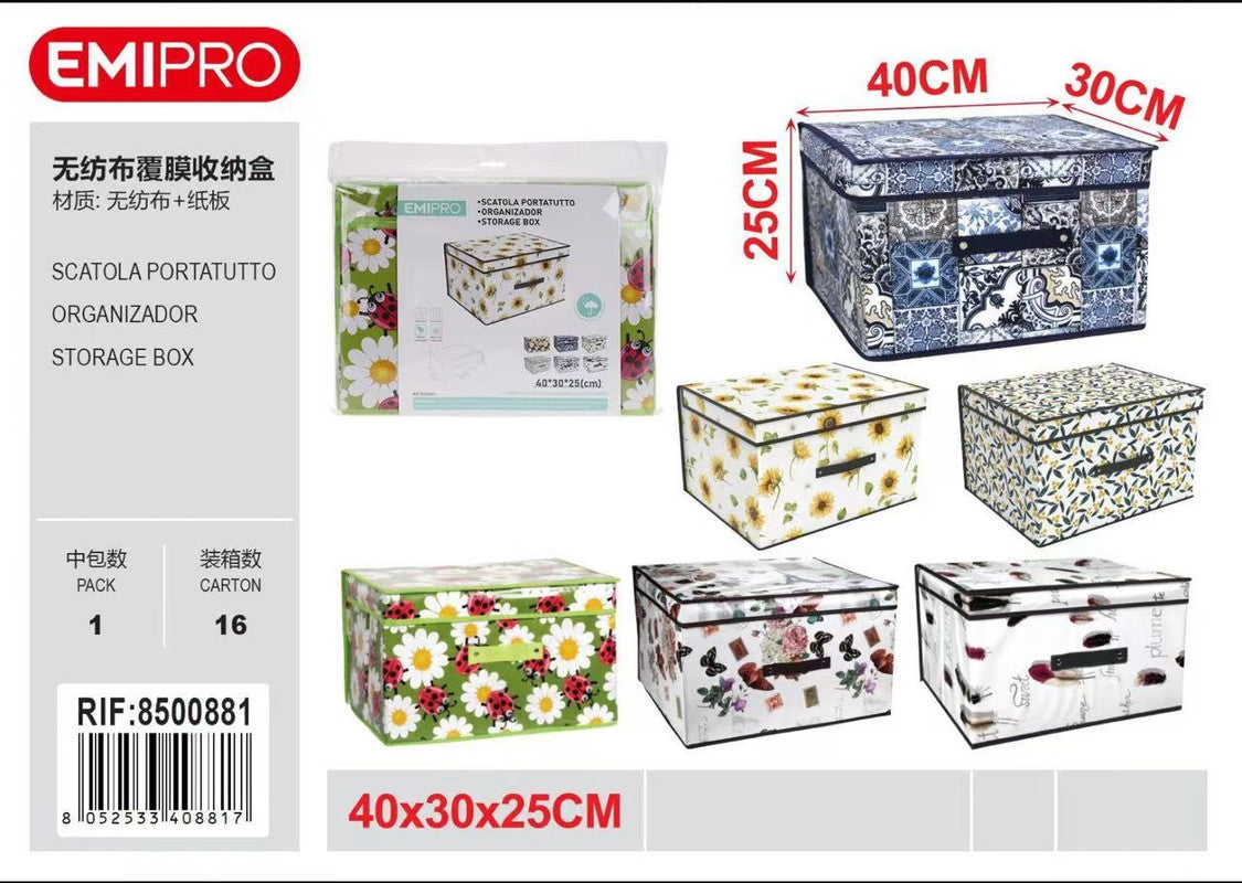 Emi SCATOLA PORTATUTTO 40*30*25CM