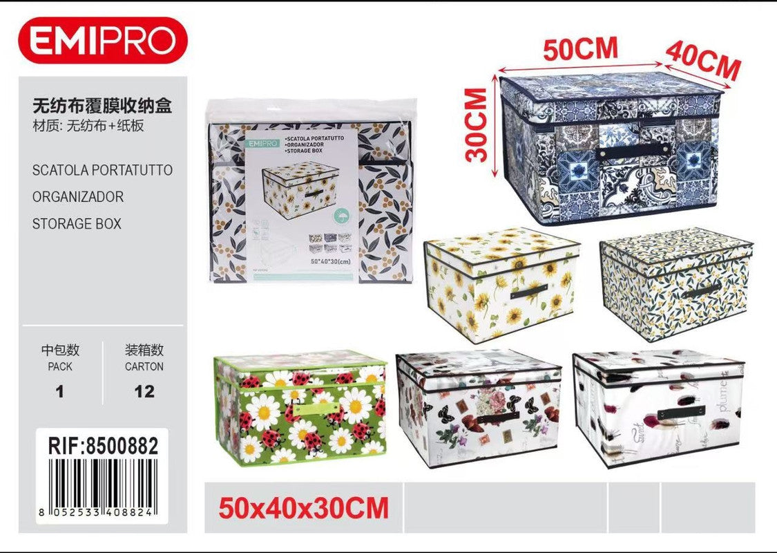Emi SCATOLA PORTATUTTO 50*40*30CM
