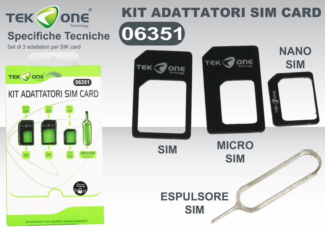 -KIT ADATTATORE SIM CARD