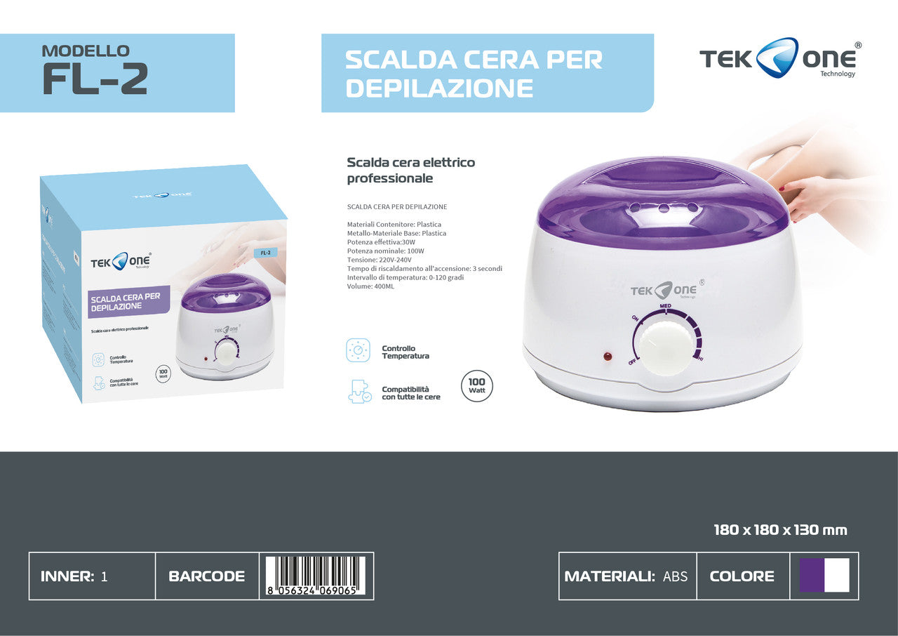 SCALDACERA PER DEPILAZIONE 220-240V 100W