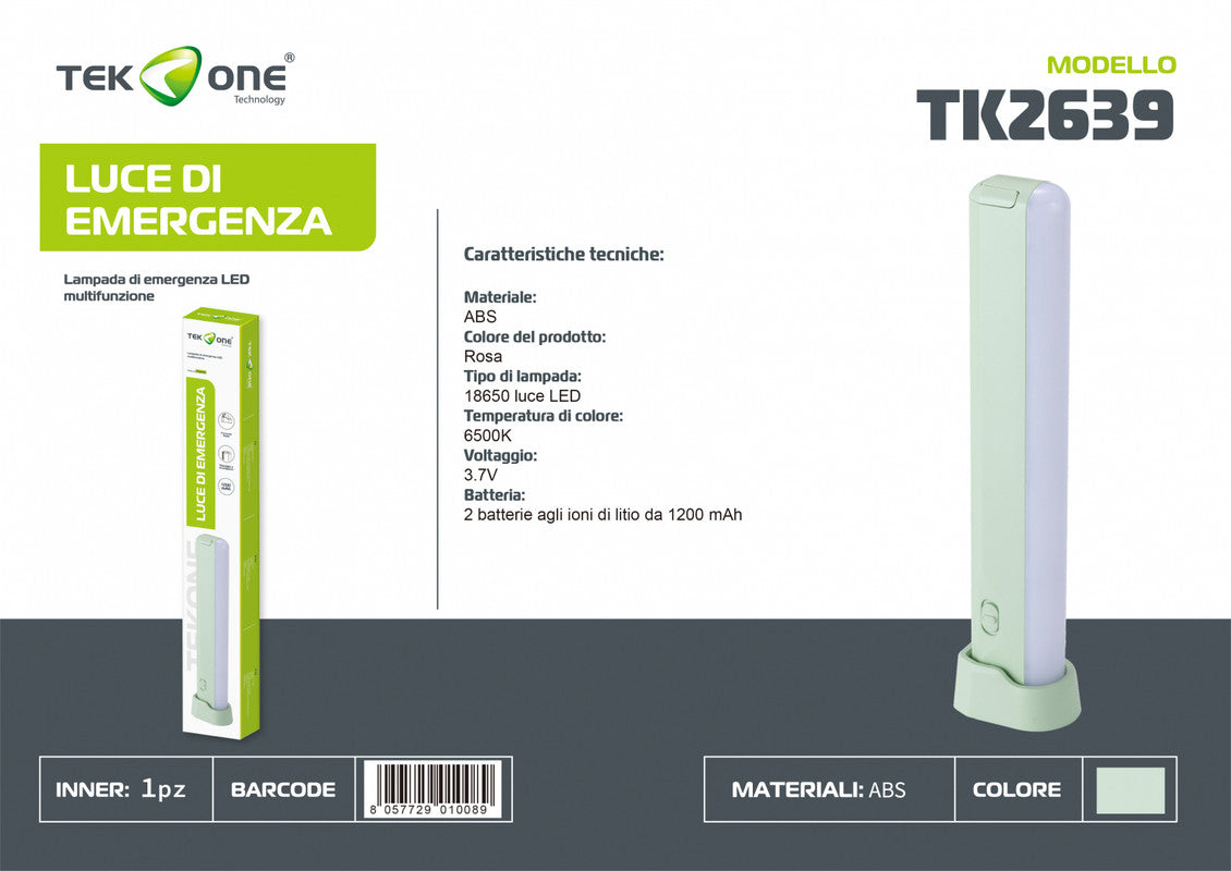 TORCIA - LUCE DI EMERGENZA