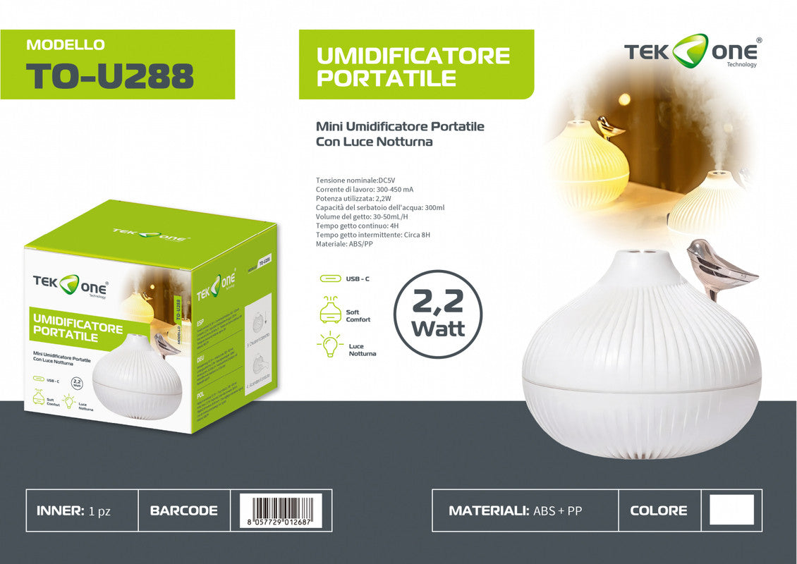 UMIDIFICATORE PORTATILE