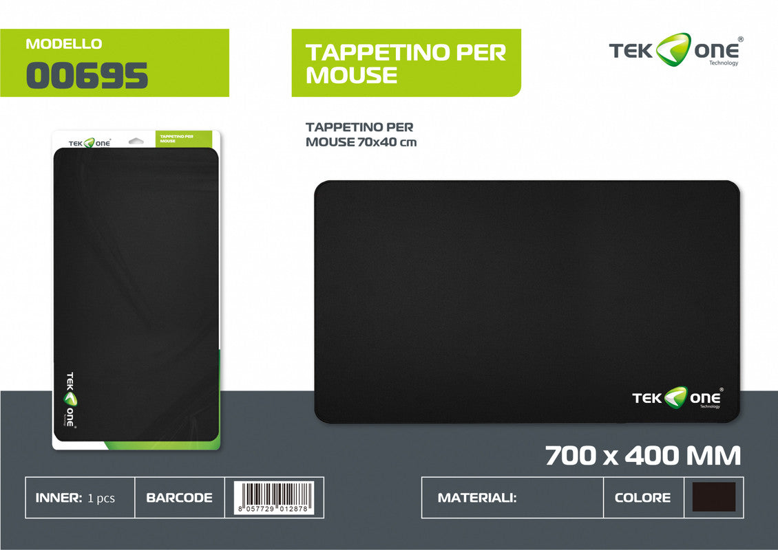 TAPPETINO PER MOUSE 70*40*0.2CM