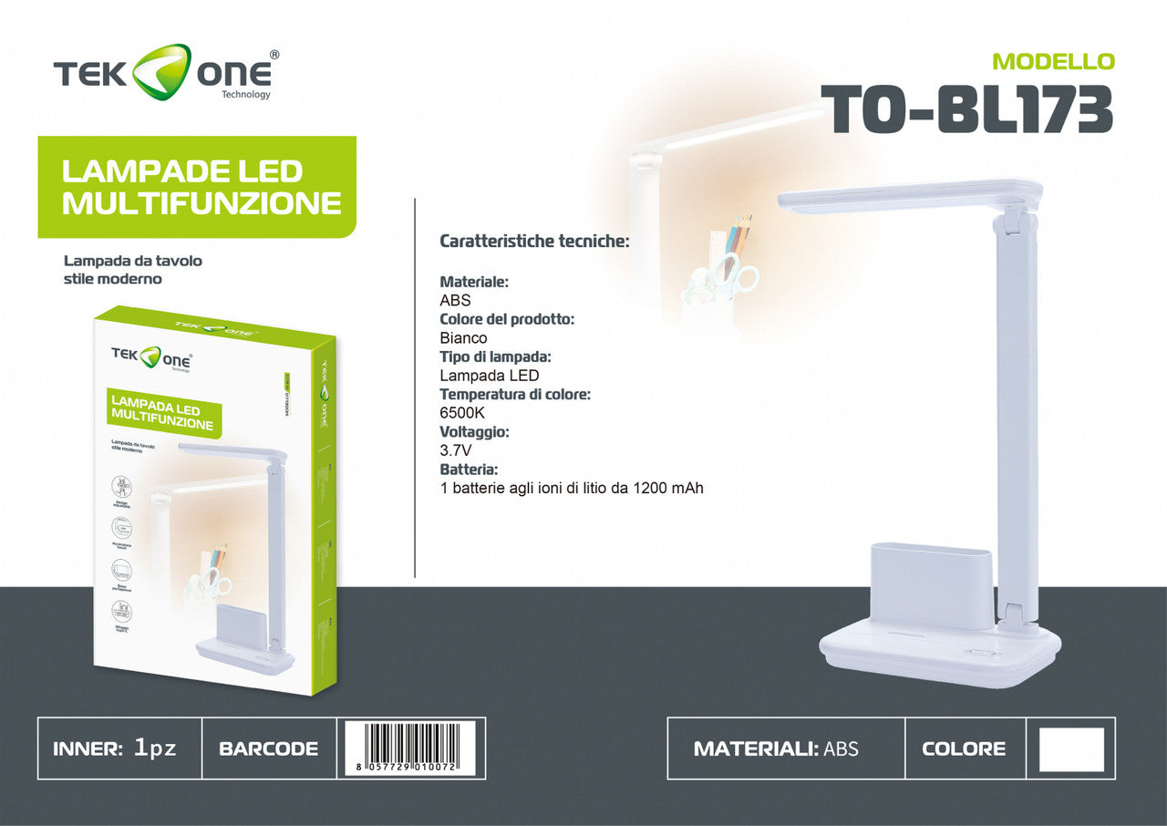 LAMPADA LED MULTIFUNZIONE