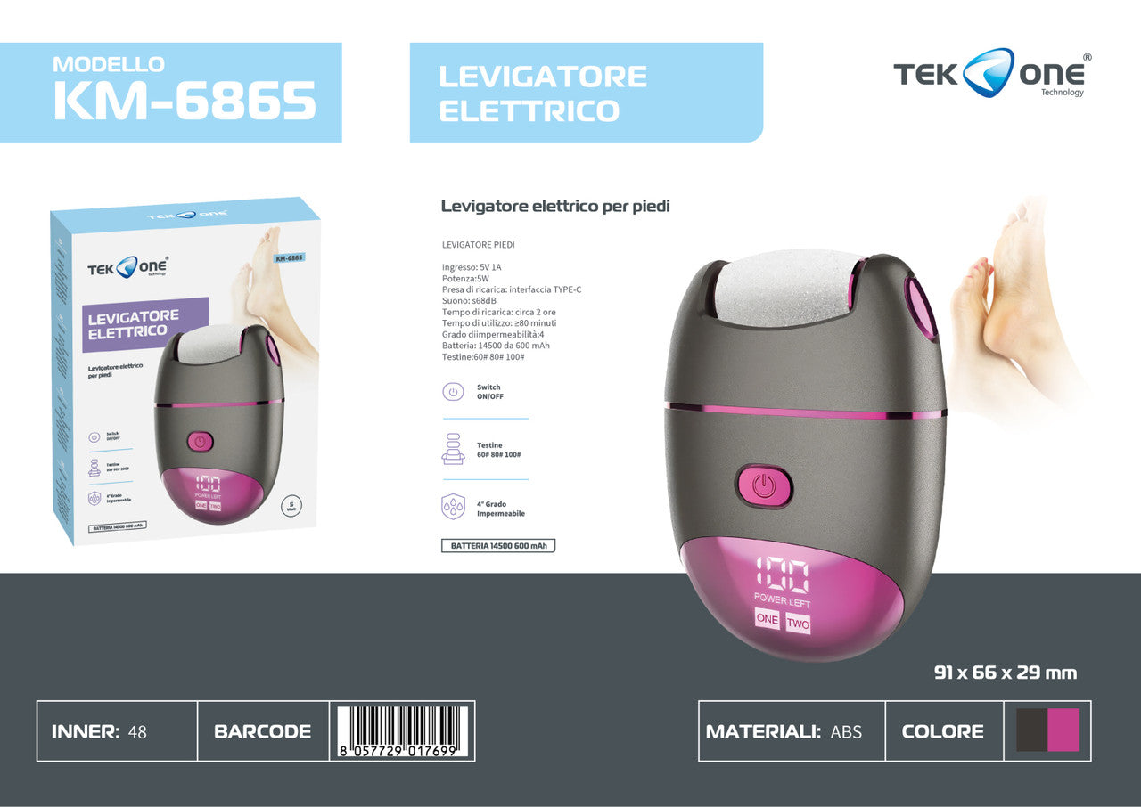 LEVIGATORE ELETTRICO RICARICABILE 600mAh