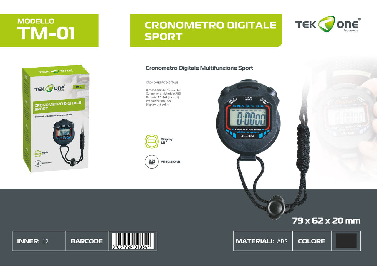 CRONOMETRO DIGITALE SPORT