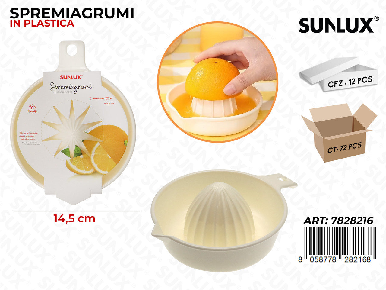 SPREMIAGRUMI IN PLAST. 14.5CM