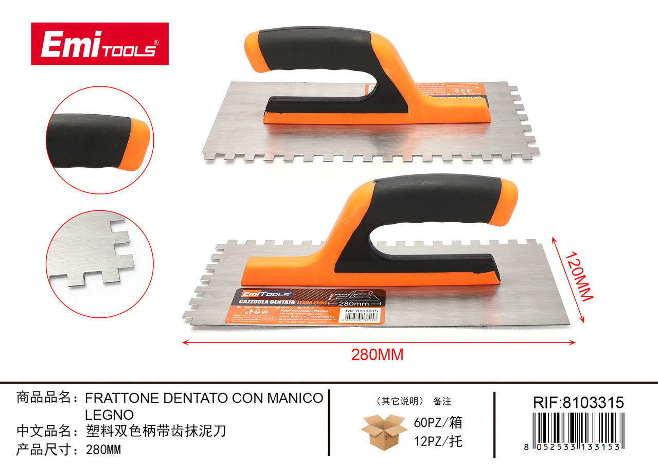 Emi FRATTONE DENTATO 280MM