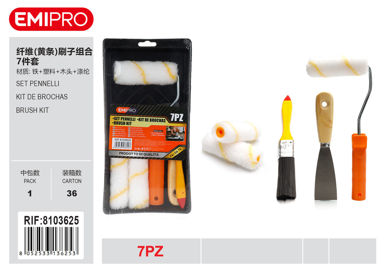 Emi SET PENNELLI 7PCS