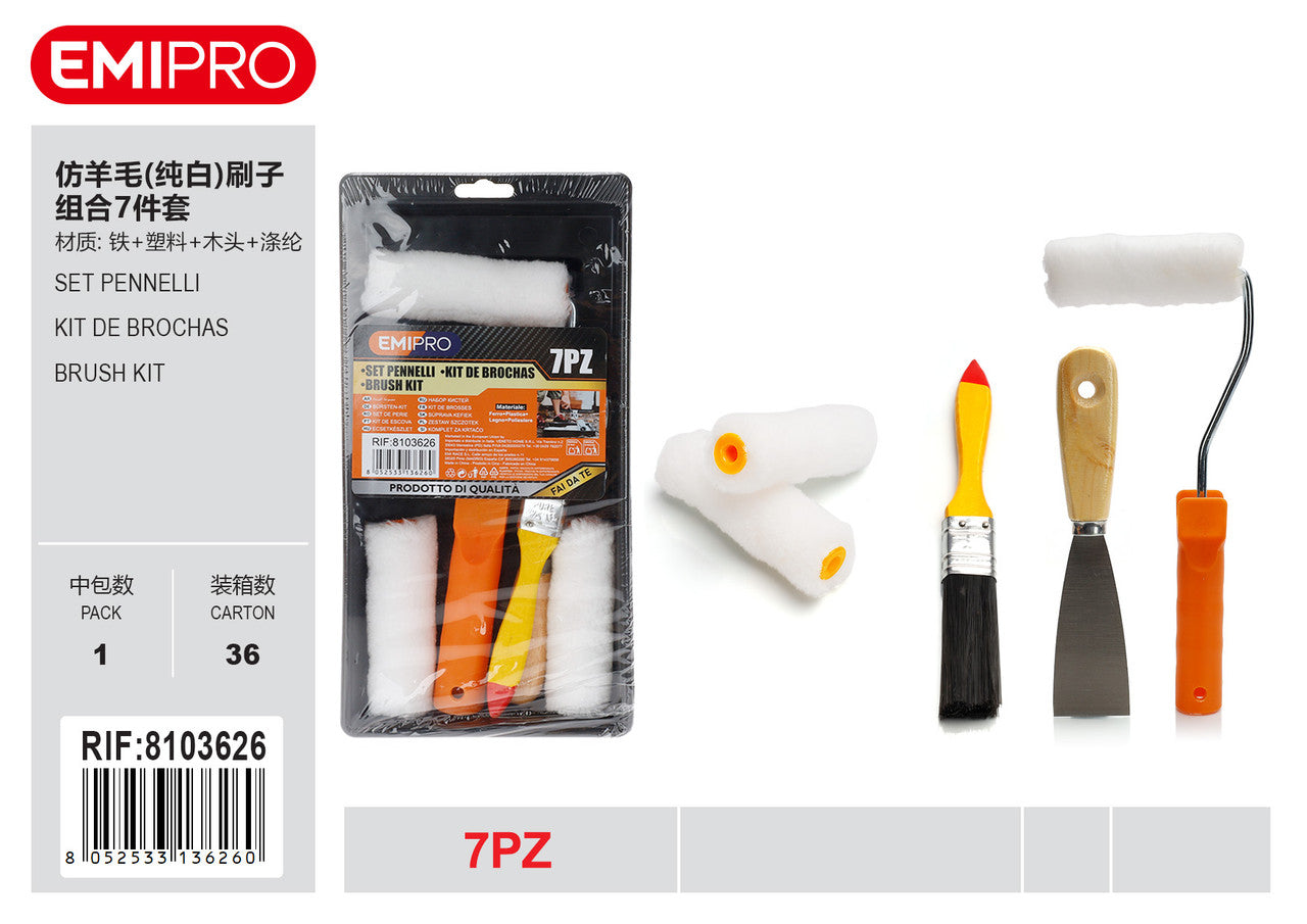 Emi SET PENNELLI 7PCS
