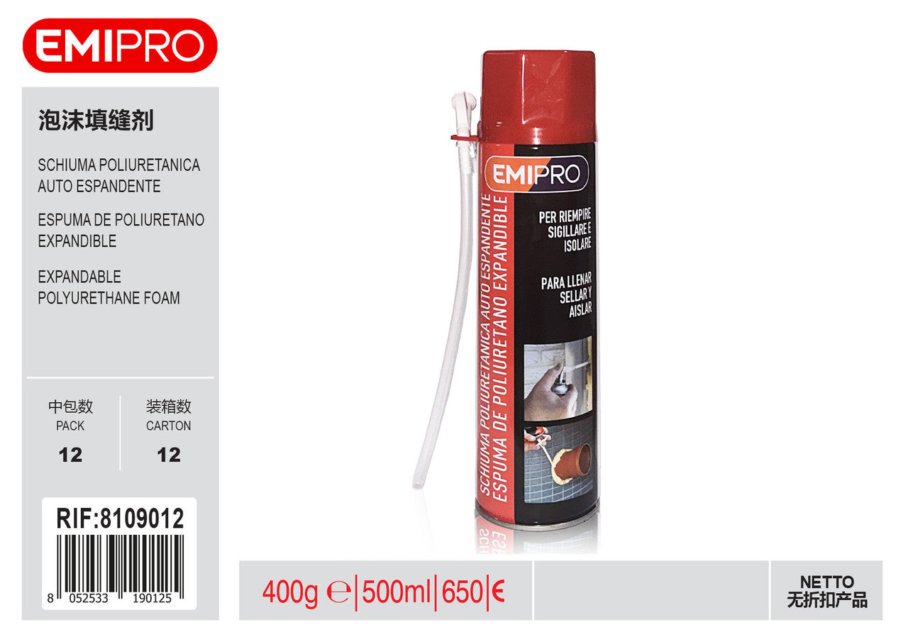 Emi SCHIUMA POLIURETANICA AUTO ESPANDENTE 500ML