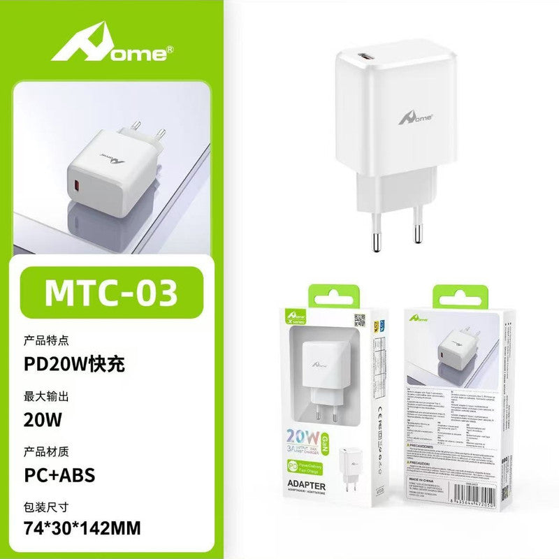 CARICATORE PD 20W MTC-03