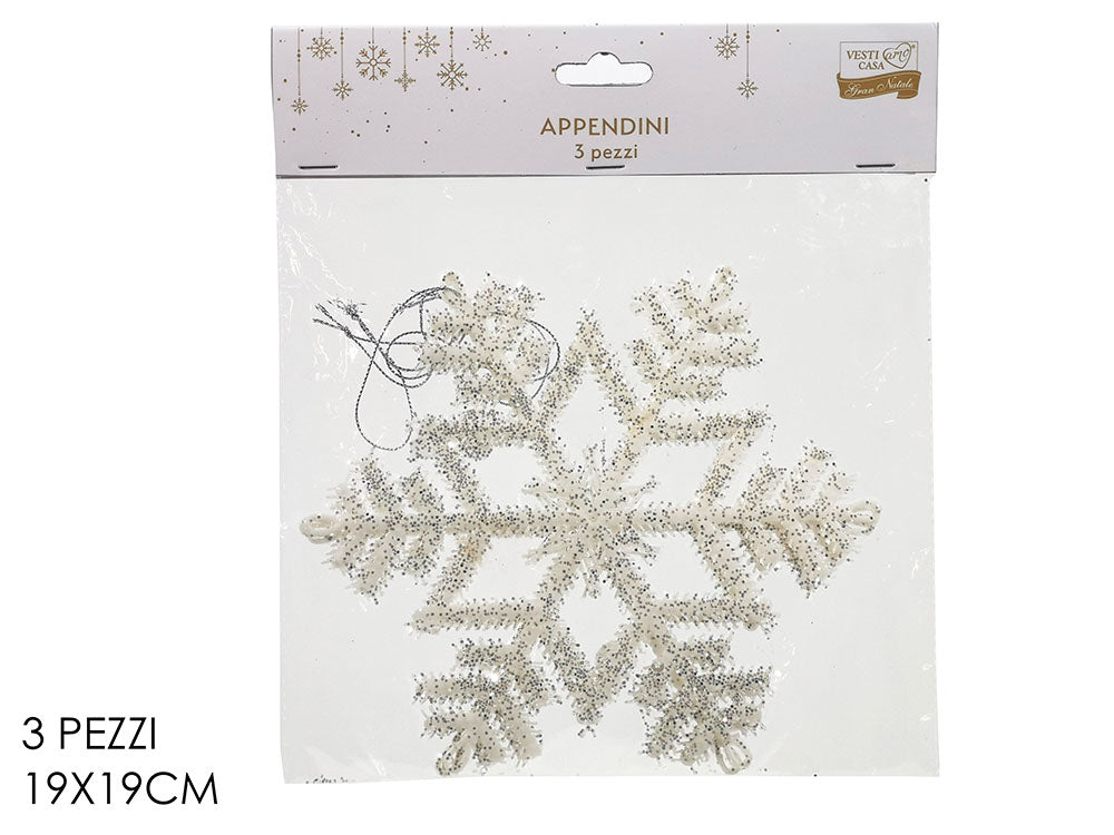SET 3 APP. FIOCCO DI NEVE MED.