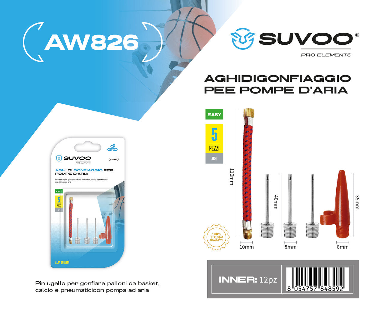 Accessori per Gonfiaggio