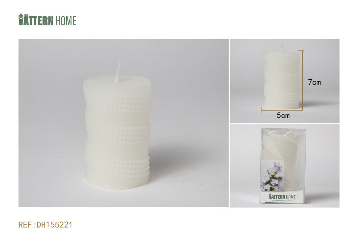 Candela Profumata Decorativa – Fragranza Lavanda