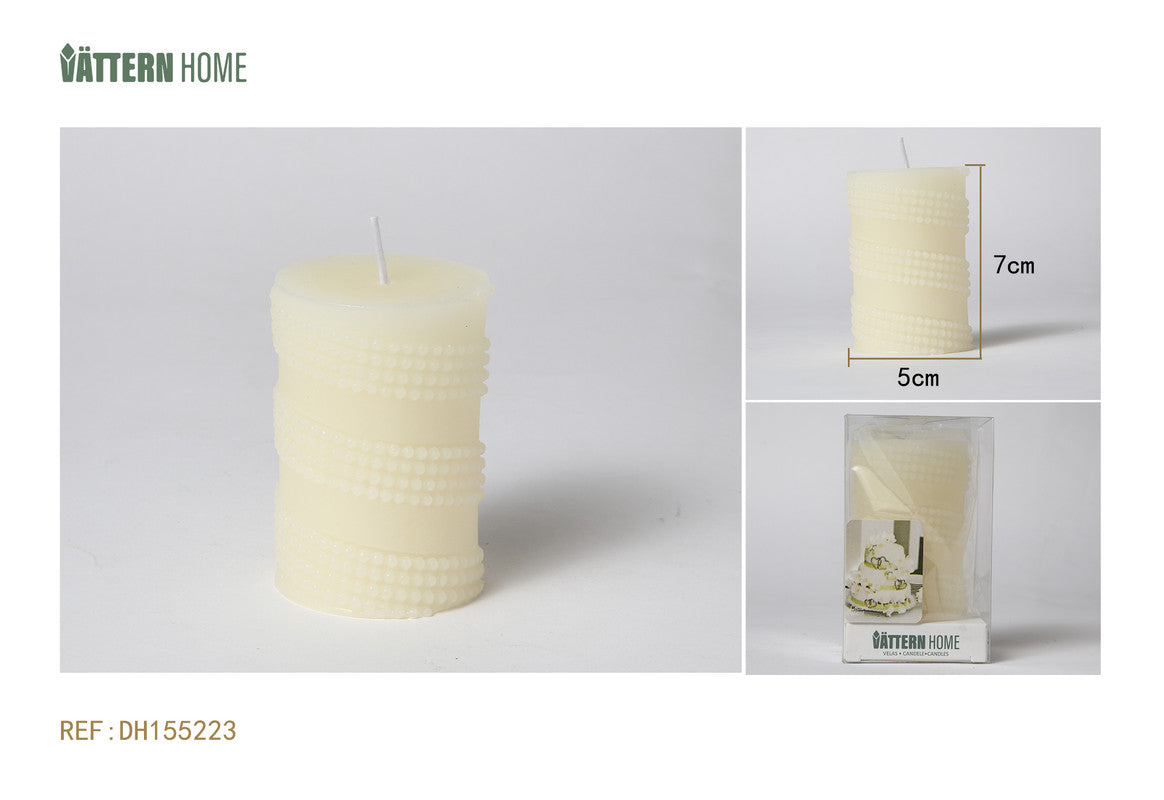 Candela Profumata Decorativa – Fragranza Dolce Floreale