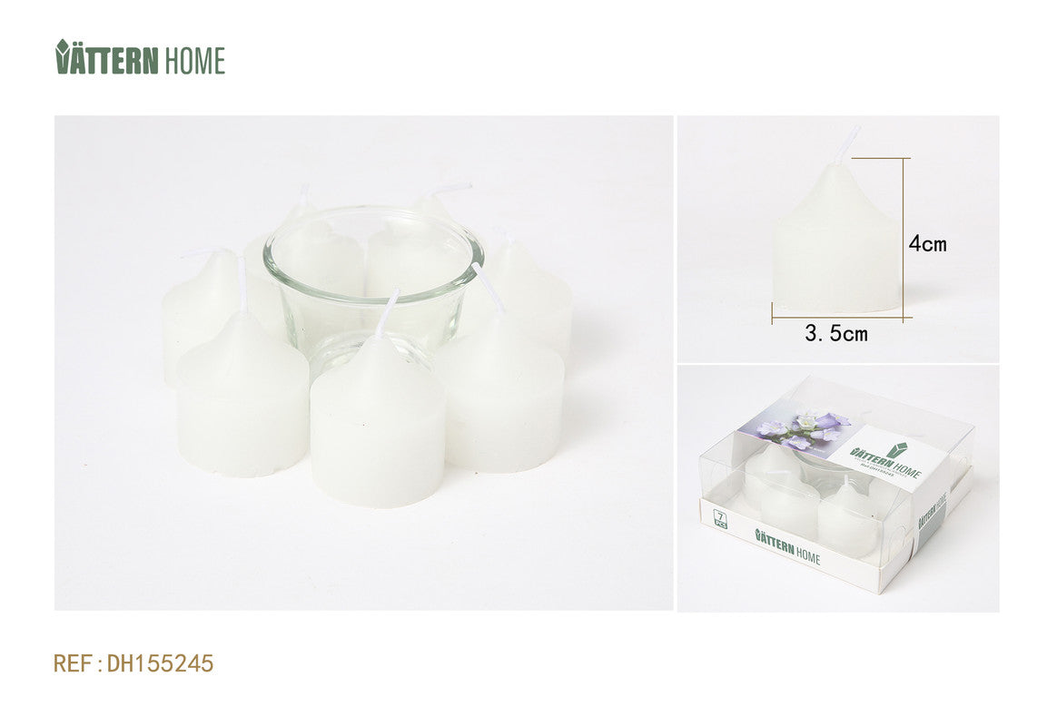 Candeline Profumate a Goccia – Fragranza Fiori Blu