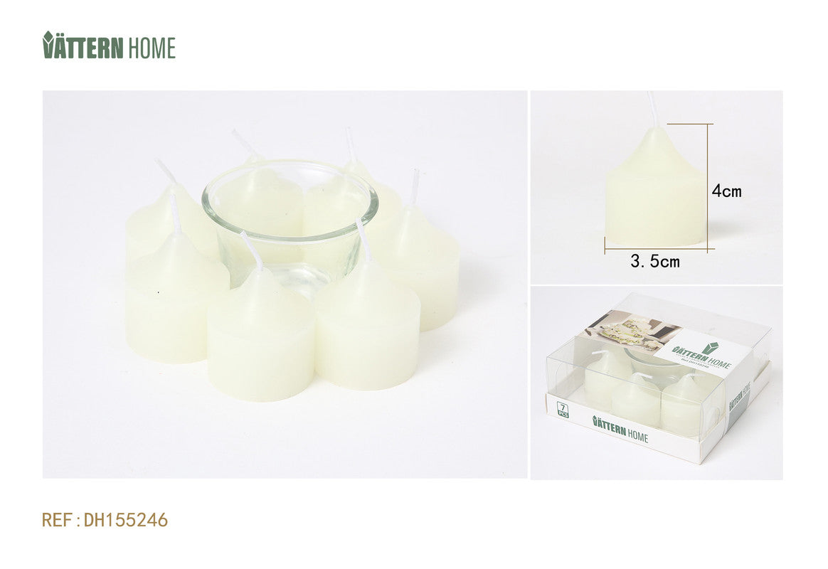 Candeline Profumate a Goccia – Fragranza Vaniglia