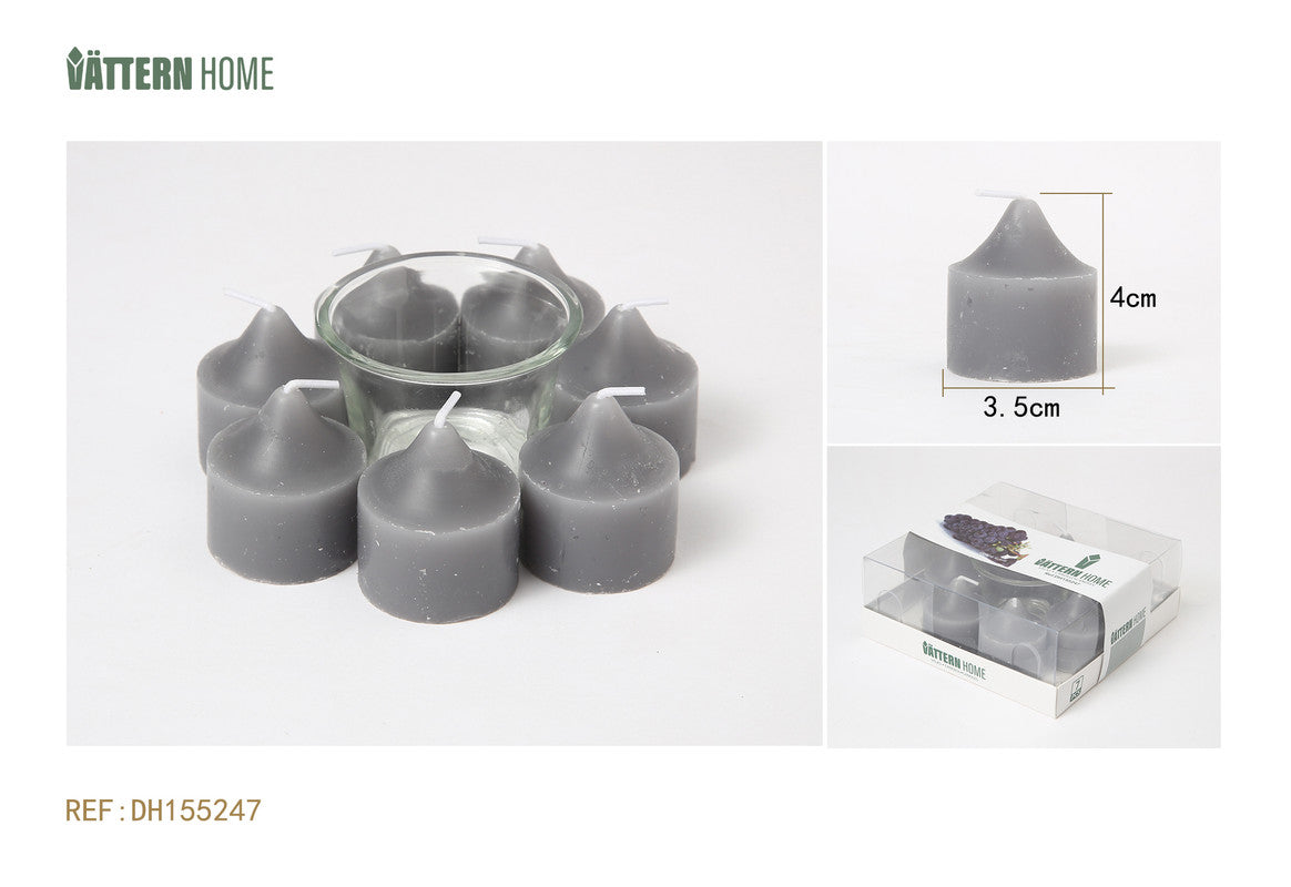 Candeline Profumate a Goccia – Fragranza Uva