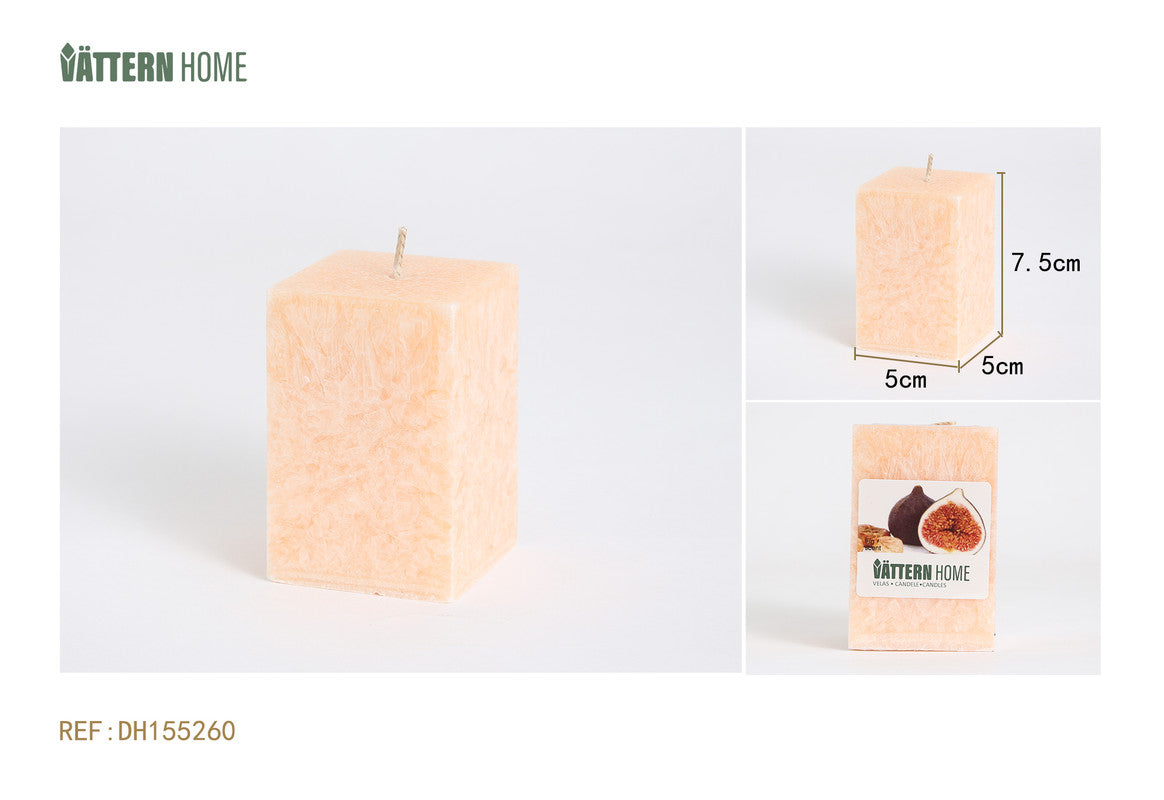 Candela Profumata Rettangolare – Fragranza Fico