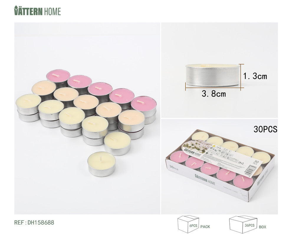 Candeline Tealight Profumate – Multicolore