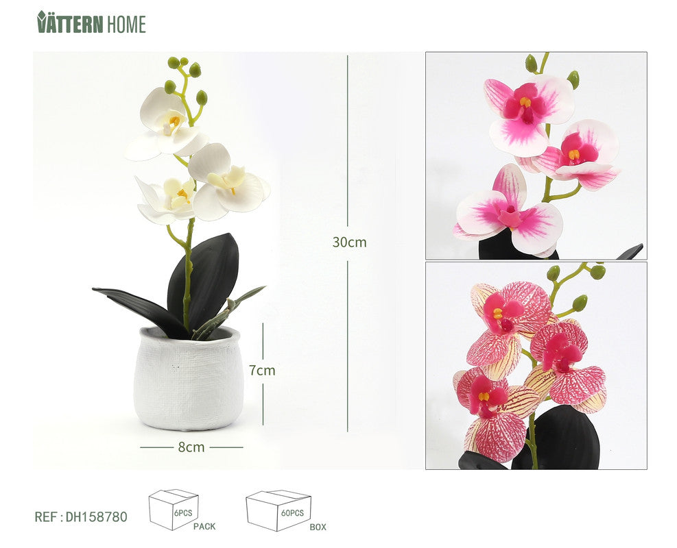 Orchidea Artificiale in Vaso