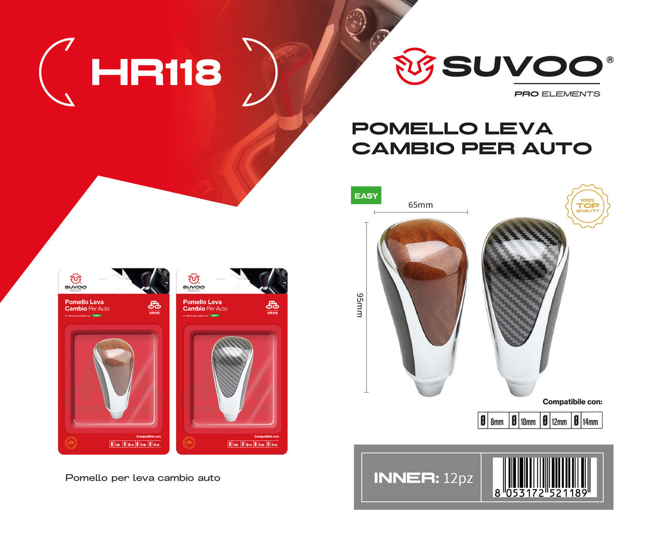 Pomello del Cambio Auto