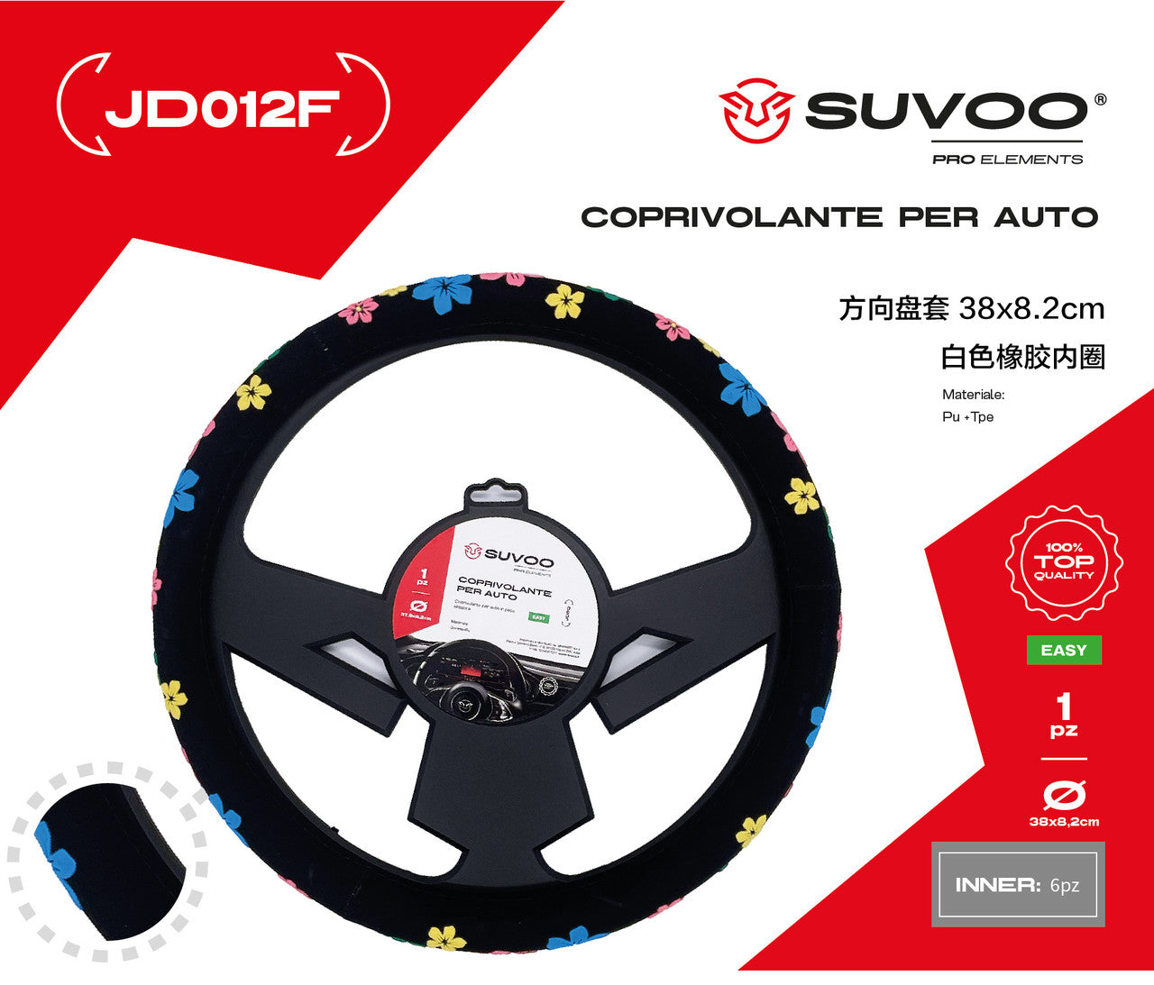 COPRIVOLANTE PER AUTO
