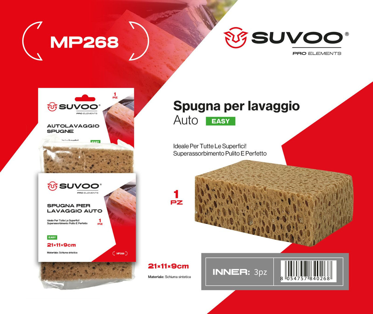Spugna per Auto XXL