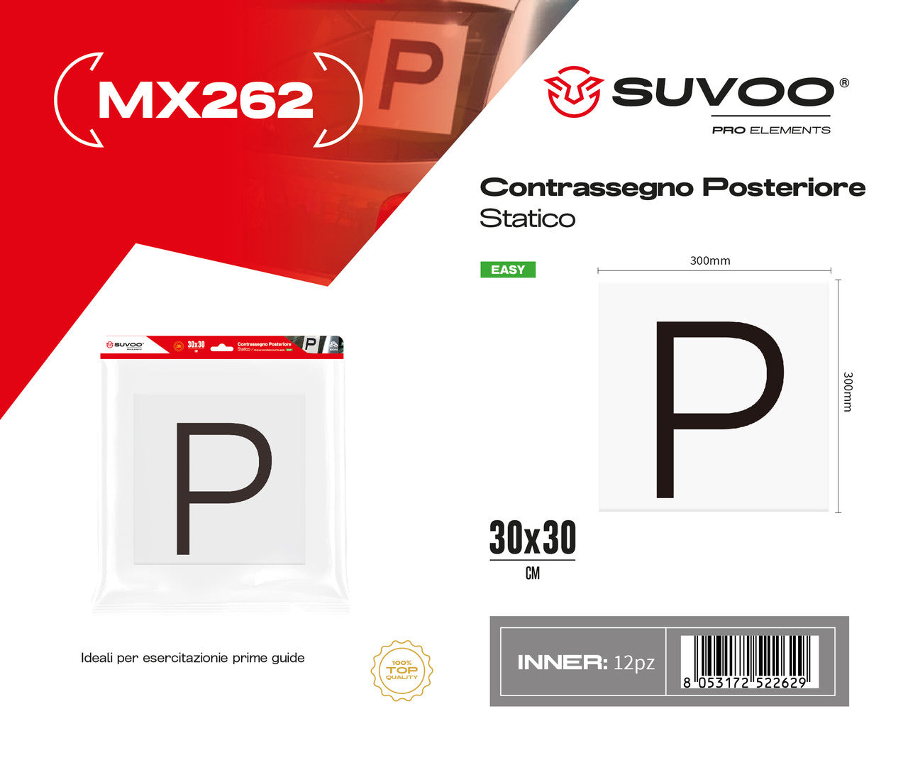 CONTRASSEGNO ADESIVO P