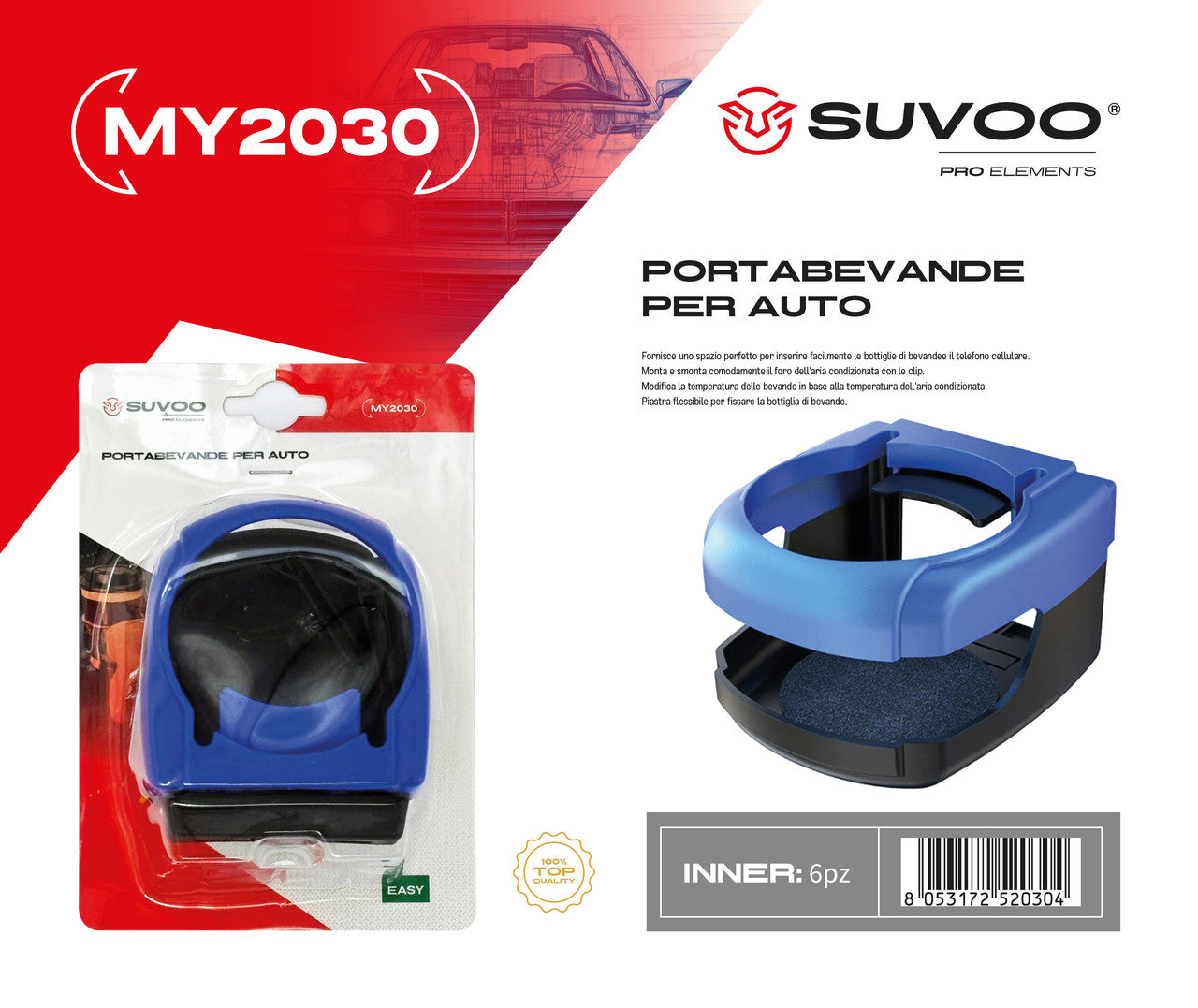 PORTA VIVANDE PER AUTO