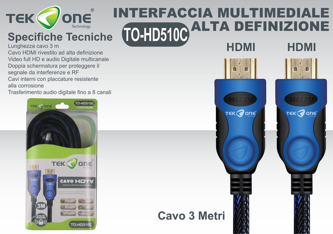 CAVO HDMI 3MT