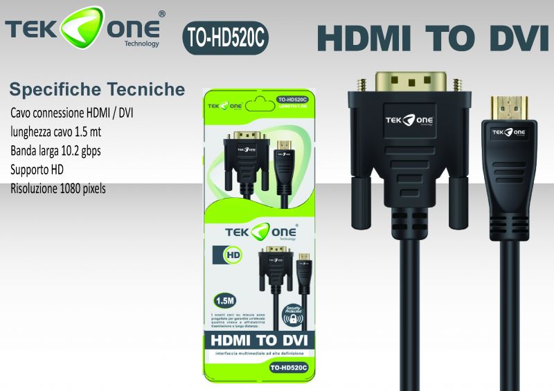 CAVO HD/DVI 1.5MT