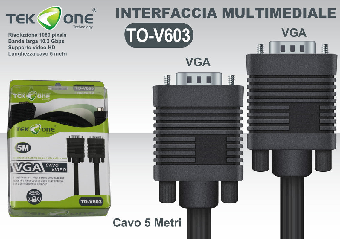 CAVO VGA/VGA 5MT