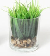 Mini Pianta Artificiale in Vetro