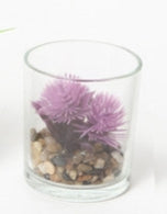 Mini Pianta Artificiale in Vetro